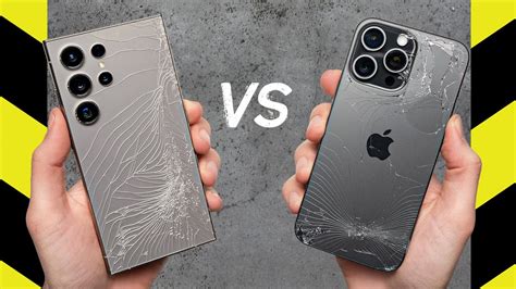 iphone vs samsung galaxy drop test|Dropping and abusing the iPhone 15 Pro Max and the .